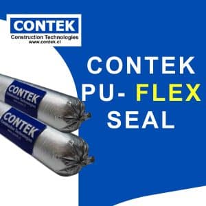 CONTEK FLEX PU-SEAL - Sellador de juntas - Masilla elástica - Sello poliuretano - Sellador de pavimento - Sellante para juntas de pavimento – CONTEK