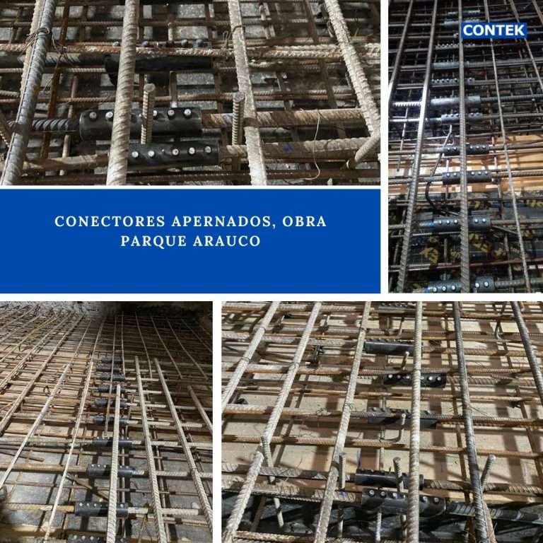 CONECTORES APERNADOS, OBRA PARQUE ARAUCO