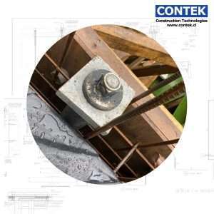 Las Barras antisísmicas, diseñadas para cada estructura, bajo los lineamientos del Manual de carreteras Contek